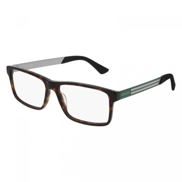 NEW GUCCI EYEGLASSES MEN HAVANA EYEWEAR GUCCI GG0692O 002